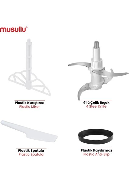 2 Lt Çelik ve Plastik Hazneli Çok Amaçlı Blender Doğrayıcı Gri fiyatları