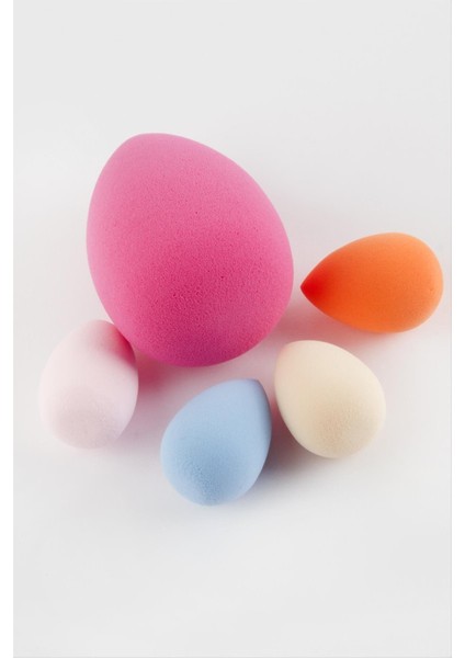 Wizard 5 Adet Yumurta Makyaj Süngeri-Renkli fiyatları