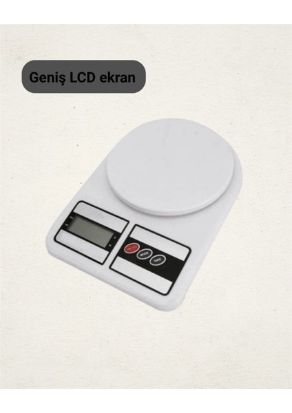 Şık ve Pratik Dijital Mutfak Tartısı, Renkli ve Kullanışlı Tasarım