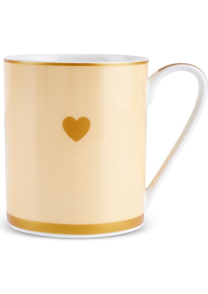 Sarı 355 ml Seramik Kupa, Şık ve Kullanışlı Içecek Kabı fırsatları