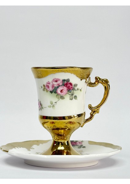 Beyaz 90CC Ayaklı Fincan Takımı, Şık ve Kullanışlı Tasarım fiyatları