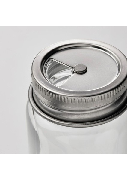 Beyaz Baharat Kavanozu Seti, Tuzluk ve Karabiberlik, 12 Cm, Şık ve Pratik Kullanım