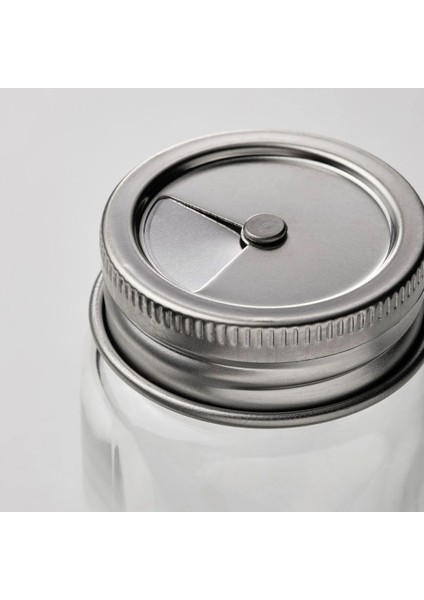 Beyaz Baharat Kavanozu Seti, Tuzluk ve Karabiberlik, 12 Cm, Şık ve Pratik Kullanım