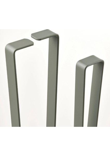 Gri-Yeşil 28 cm Rafa Asılabilen Kağıt Havluluk, Şık ve Kullanışlı Tasarım