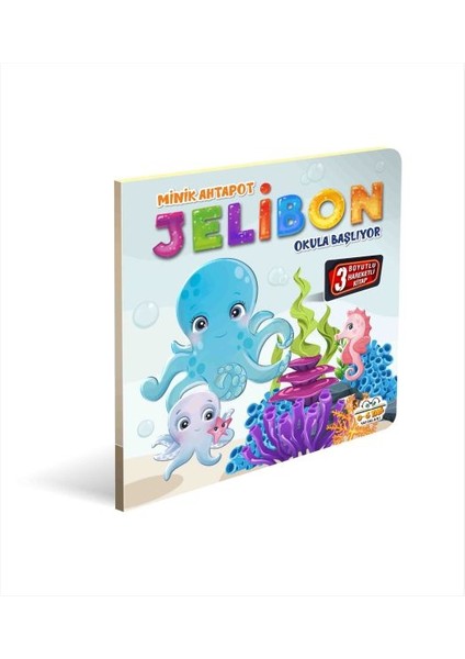 Minik Ahtapot Jelibon Okula Başlıyor 3 Boyutlu