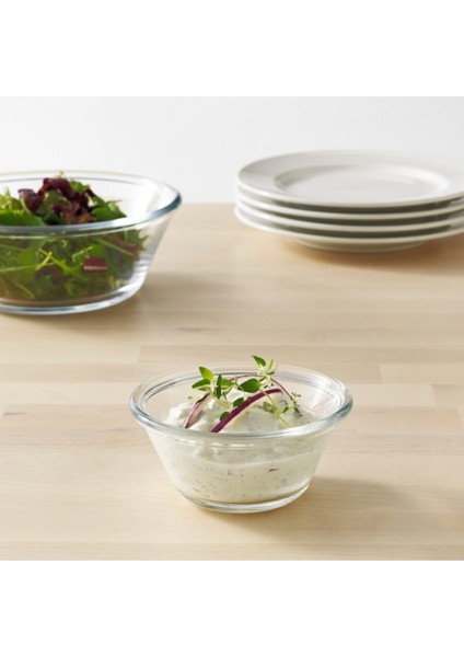 12 cm Saydam Cam Kase Seti, 4 Adet, Şık ve Kullanışlı Mutfak Gereci. fırsatları