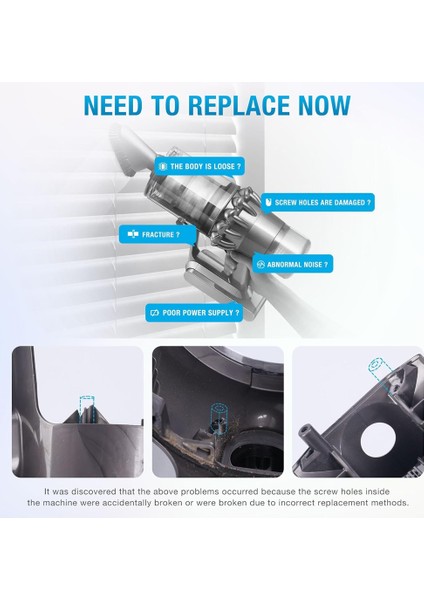 Dyson V11 SV14 Ana Gövde Motor Siklon Tertibatı Parçası 970142-01 Için V11 Ana Gövde Tertibatı Değişimi (Yurt Dışından) fırsatları