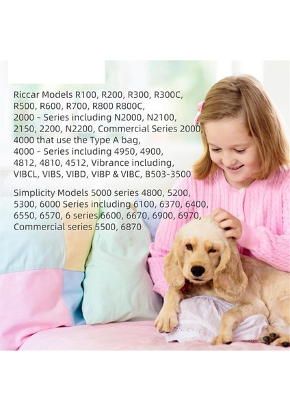 Adet Riccar 2000 4000 Simplicity Tip A Serisi Elektrikli Süpürge Aksesuarları Toz Torbası Için Uygundur (Yurt Dışından) modelleri