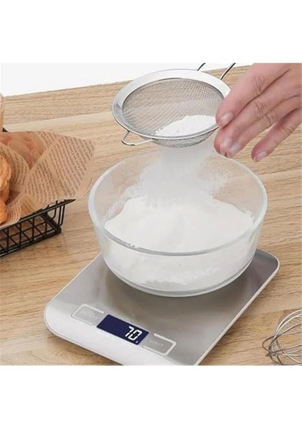 Dijital Mutfak Terazisi, Paslanmaz Yüzey, Hassas Ölçüm, Daralar, LCD Ekran, Kullanışlı fiyatları