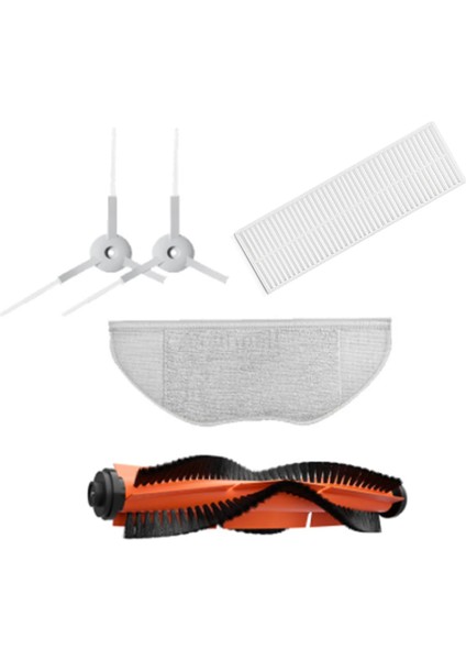 Xiaomi Mijia Için G1 Mjstg1 Mı Robot Vakum-Mop Temel Xiaomi Aksesuarları Ana Roller Fırça Hepa Filtre Mop Kumaş (Yurt Dışından)