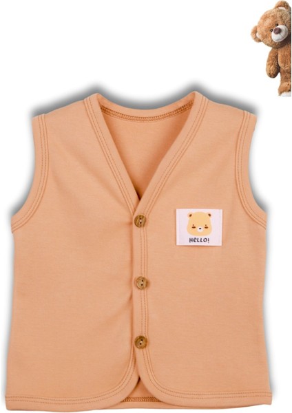 Bebek Yelek 3'lü Set %100 Organik Pamuk Yumuşak Doku Mevsimlik Unisex Yelek fiyatları