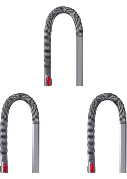 3x Kurutucu Havalandırma Temizleyici Kiti Dyson V7 V7 V8 V10 V11 V12 V15 Kablosuz Vakum Esnek Crevice Aracı (Yurt Dışından)