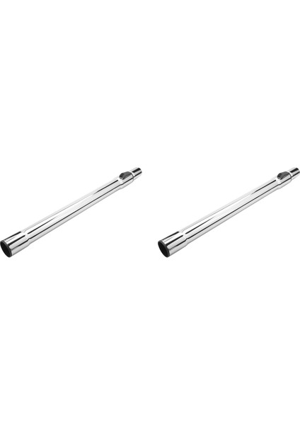 2x Metal Teleskopik Boru Düz Tüp Uzatma Tüpü Tüm Tip Vakum Seğerler Içeri (Yurt Dışından)