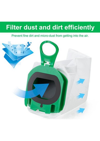 Vorwerk Kobold VB100 FP100 Vb 100 Fp 100 Vakum Toz Çanta Filtreleri (Yurt Dışından) fiyatları