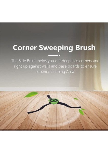 Irobot Roomba E I ve J Serisi E5 E6 I1 I1+ I3 I3+ I4 I4+ I6 I7 I8 J7 J7 J7+Plus Için Yedek Yan Fırçalar (Yurt Dışından) fırsatları