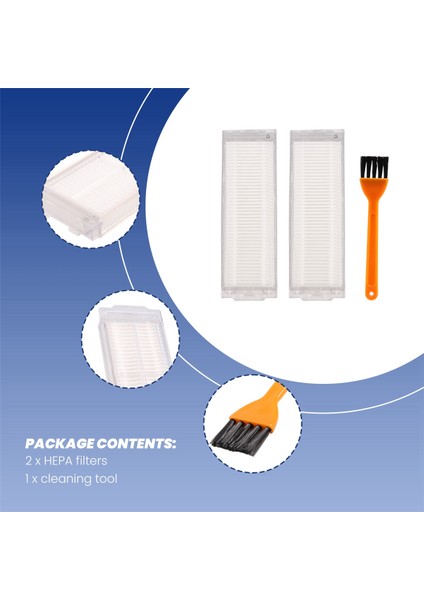 Xiaomi Mı Robot Vakum Mop Pro STYJ02YM Için Hepa Filtresi Viomi V2 Pro V-RVCLM21B Vakum Süpürge Parçaları Için (Yurt Dışından) indirimleri