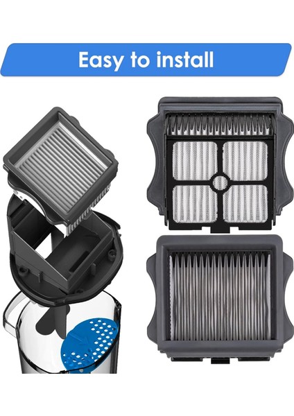 Tineco Ifloor 3/ Kat Bir S3/ Kat Bir S5/ Floor One S5 Pro 2 Vakum Süpürge Filtreleri (Yurt Dışından) modelleri