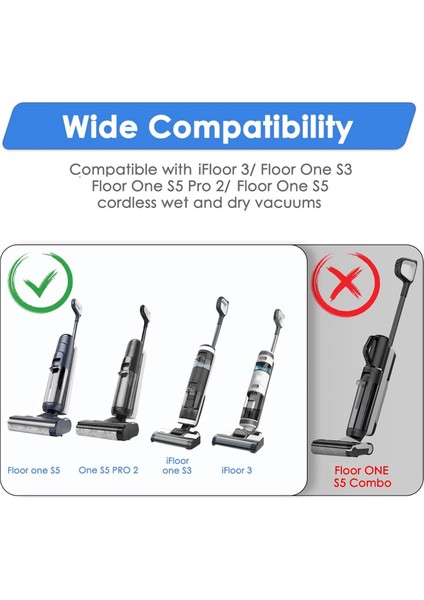 Tineco Ifloor 3/ Kat Bir S3/ Kat Bir S5/ Floor One S5 Pro 2 Vakum Süpürge Filtreleri (Yurt Dışından) indirimleri