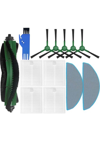 Hepa Filtreleri Mop Rag Ana Fırça Yan Fırçaları Irobot Oda Başkanı Için Füzellikleri Essential Y0140/Y0110/Y0112 Robot Vakum Parçaları (Yurt Dışından)