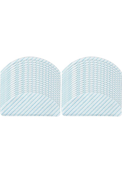 100PCS Tesis Edilebilir Güçlü Raç Mop Bezleri Ecovacs Deebot Ozmo T8 Aıvı T8 Max T9 Power/maks Vakum Süpürge Parçaları (Yurt Dışından)