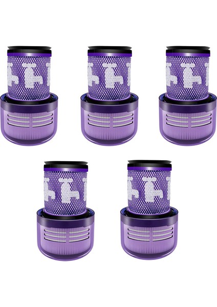 5pcs Dyson V12 Için Yıkanabilir Hepa Filtresi Ince Mutlak Total Temiz Elektrikli Süpürge Yedek Parçalar Aksesuarlar (Yurt Dışından)