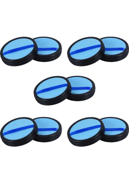 10 Adet Elektrikli Süpürge Yedek Ev Elektrikli Süpürge Aksesuar Parçaları Philips Için Yıkanabilir Hepa Filtresi (Yurt Dışından)