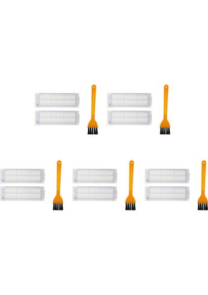 Xiaomi Mı Robot Vakum Mop Pro STYJ02YM Için 10X Hepa Filtresi Viomi V2 Pro V-RVCLM21B Vakum Süpürge Parçaları (Yurt Dışından)