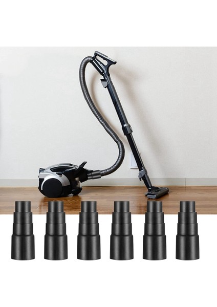 6 Adet Elektrikli Süpürge Adaptörü Evrensel Elektrikli Süpürge Adaptörü Vakum Hortumu Dönüştürücü Adaptörü Vakum Tüp Adaptörü (Yurt Dışından) fiyatları