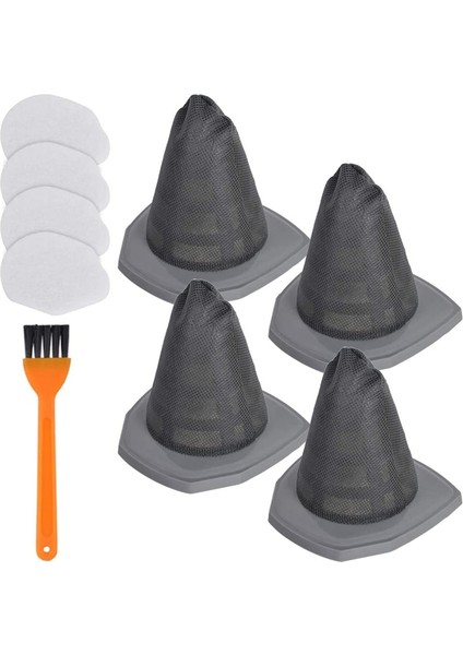 4 Eureka NES215A NES210 3-1-1-1-1 Stick Vakumları Için Yedek Filtreyi Set N0101 ve N0102 Bölümüyle Karşılaştırın (Yurt Dışından)