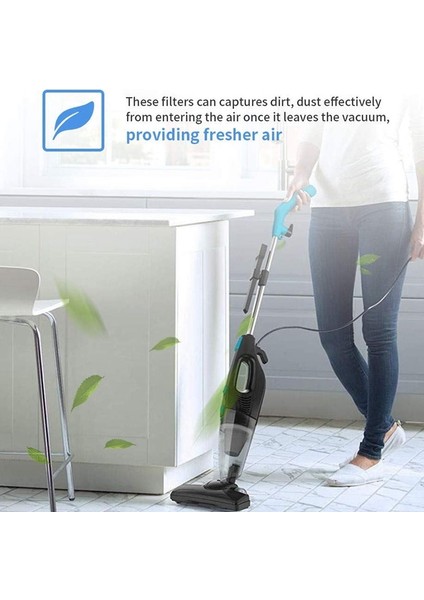 4 Eureka NES215A NES210 3-1-1-1-1 Stick Vakumları Için Yedek Filtreyi Set N0101 ve N0102 Bölümüyle Karşılaştırın (Yurt Dışından) indirimleri