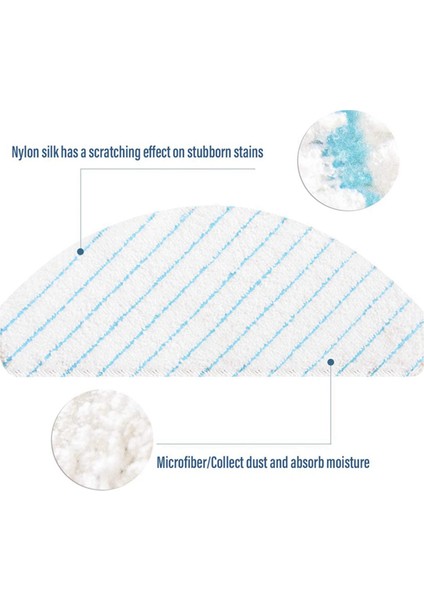 200PCS Ecovacs Deebot Ozmo T8 Aıvı T8 Max/max T10 Robot Vakum Süpürge Aksesuarları (Yurt Dışından) indirimleri