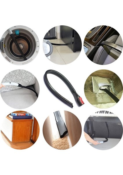 Dyson V7 V8 V8 V10 V11 V15 Için Vakum Ataşmanları Kurutucu Havalandırma Arabası ve Köşeleri Için Esnek Çatlak Aracı ve Toz Fırçası Içerir (Yurt Dışından) indirimleri