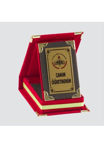 Wizard Canım Öğretmenim Plaketi-Kırmızı fiyatları