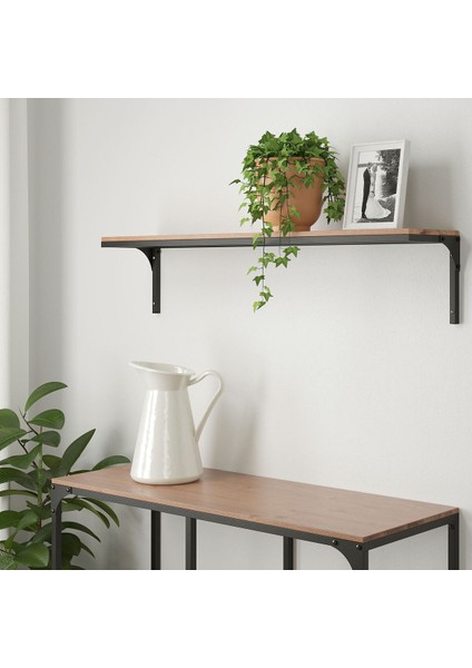 Duvar Rafı, Siyah, 101X20 Cm, 1 Adet modelleri