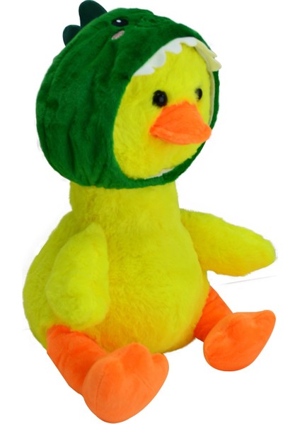Dinozor Şapkalı Peluş Ördek 30 cm 50150