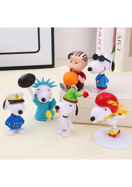 Snoopy Dogg Charlie Brown Konser Figürü The Peanuts Filmi Snoopy Bebeği (Yurt Dışından)