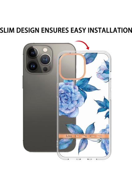 iPhone 15 Pro Için Çiçekler ve Bitkiler Tpu Kılıfı (Yurt Dışından) indirimleri