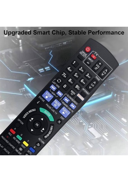 Praise6 Panasonic DMRHWT250 DMRHWT250GL DMR-HWT250 DMR-HWT250GL Için N2QAYB001042 Uzaktan Kumandayı (Yurt Dışından) modelleri