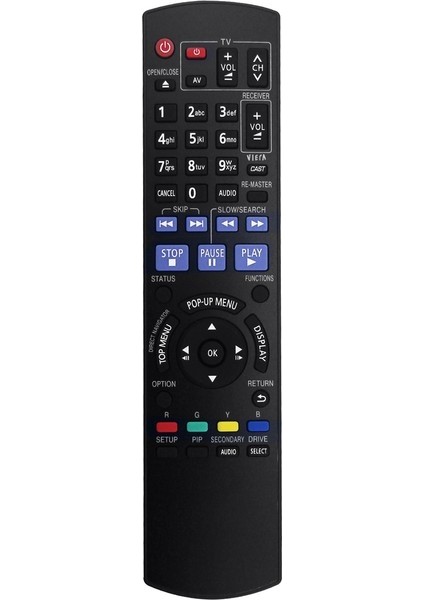 Praise6 N2QAYB000380 Uzaktan Kumandayı Değiştirin Panasonic Blu Ray Disk Oynatıcı DMP-BD60 DMP-BD80 (Yurt Dışından)