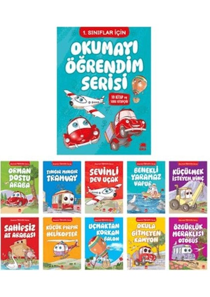 Okumayı Öğrendim Serisi - 10 Kitap Takım
