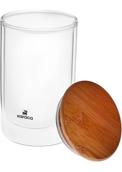 Çift Cidarlı Silikon Kapaklı, 650 ml Saklama Kabı, Kahverengi fiyatları