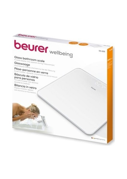 Gs 225 Cam Baskül 180 kg Kapasiteli Dijital Tartı
