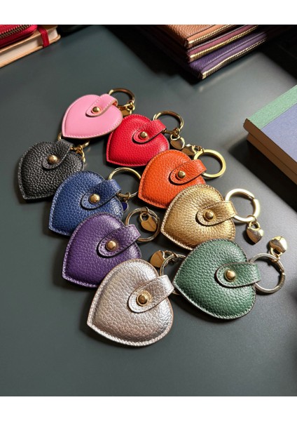 Deri Kalp Anahtarlık fiyatları