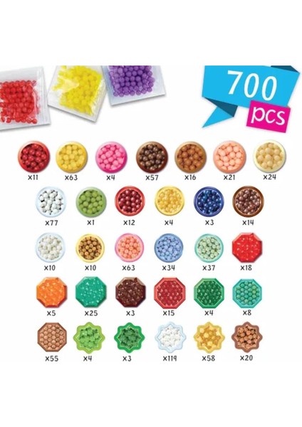 Bfs 35090 Aquabeads Dondurma ve Tatlı Aksesuar Kiti - 700 Parça +4 Yaş fırsatları