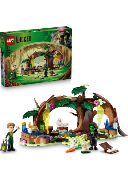 ® Wicked Elphaba’nın Sığınağı 75687 - 7 Yaş ve Üzeri Çocuklar Için Mini Bebek Içeren Yaratıcı Oyuncak Yapım Seti (228 Parça)