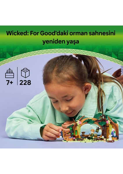 ® Wicked Elphaba’nın Sığınağı 75687 - 7 Yaş ve Üzeri Çocuklar Için Mini Bebek Içeren Yaratıcı Oyuncak Yapım Seti (228 Parça) fırsatları