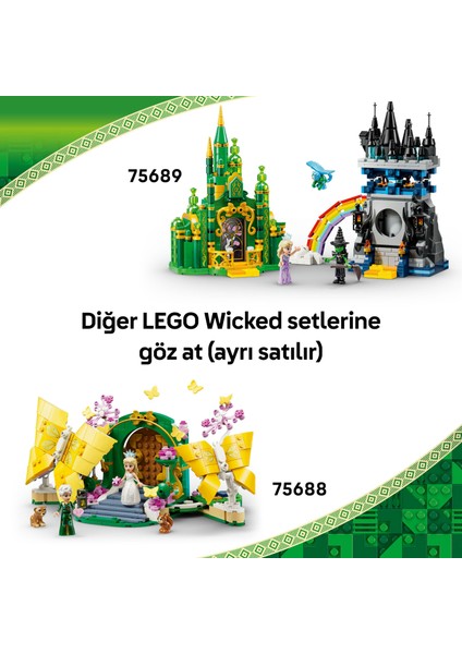 ® Wicked Elphaba’nın Sığınağı 75687 - 7 Yaş ve Üzeri Çocuklar Için Mini Bebek Içeren Yaratıcı Oyuncak Yapım Seti (228 Parça)