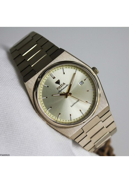 FS600920 Çelik Kordonlu Otomatik Erkek Kol Saati