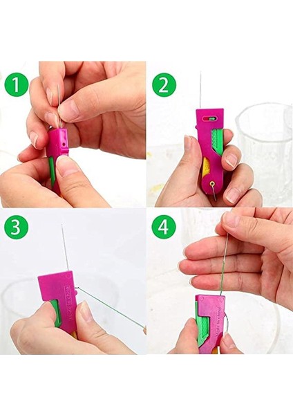 Renkli Iplik Takma Aparatı, Hızlı ve Kolay Kullanım Için Tasarlandı