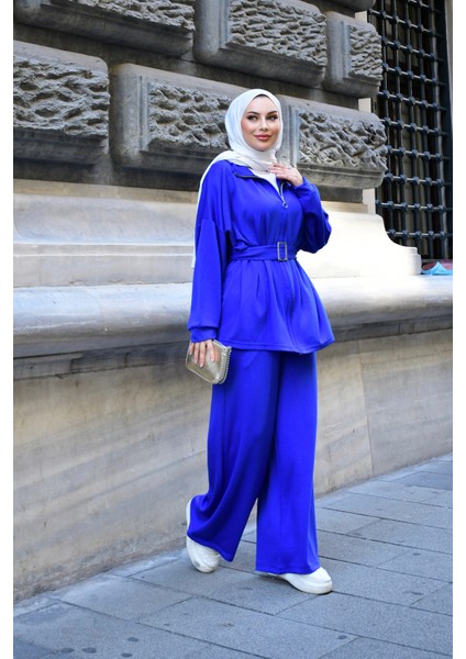 Kadın Alt Üst Takım | • 0ysho Kumaş | Günlük–ofis–kombin | %100 Pamuk Pantolon Bluz fırsatları